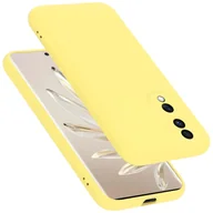 Etui i futerały do telefonów - Etui Cadorabo do Honor 70 w kolorze LIQUID YELLOW wykonane z elastycznego silikonu TPU z tyłu etui na telefon komórkowy - miniaturka - grafika 1