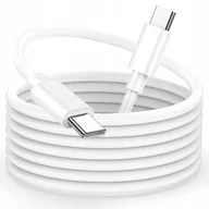 Kable USB - SZYBKI KABEL USB-C-USB-C MOCNY PRZEWÓD DO TELEFONU KOMPUTERA 100W 200cm PD - miniaturka - grafika 1