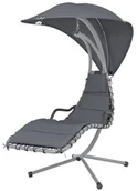 Meble ogrodowe - Hecht Dream Huśtawka Ogrodowa Bujany Leżak Z Daszkiem Meble Ogrodowe - Ewimax Oficjalny Dystrybutor - Autoryzowany Dealer Hecht - miniaturka - grafika 1