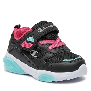 Sneakersy Champion Wave G Td Low Cut Shoe S32781-CHA-KK006 Nbk/Lt.Blue/Purple - Buty dla dziewczynek - miniaturka - grafika 1
