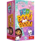 Gry planszowe - Trefl, Boom Boom, Koci Domek Gabi, gra karciana - miniaturka - grafika 1