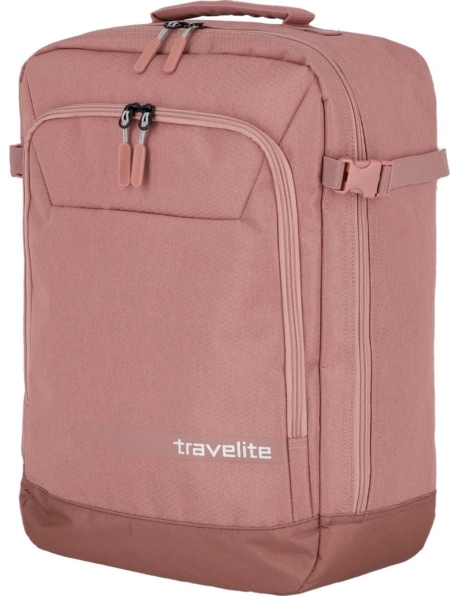 Plecak torba podręczna Travelite Kick Off 35L różany