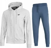 Dresy męskie - 4F MÄSKI DRES BAWEĹNA KOMPLET BLUZA SPODNIE / rozm XXXL 3XL - miniaturka - grafika 1