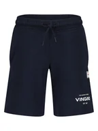 Spodenki damskie - Vingino Szorty dresowe w kolorze granatowym - miniaturka - grafika 1