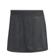 Koszulki i topy damskie - adidas Damska koszulka grafitowa w klubie, spódnica - miniaturka - grafika 1