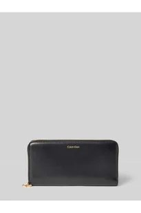 Portfel z nadrukiem z logo model Aroun - CK Calvin Klein - Portfele - miniaturka - grafika 1
