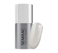 Lakiery hybrydowe - Semilac One Step Hybrid 3w1 Light Dusty Grey S125 5ml - miniaturka - grafika 1