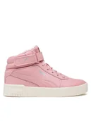 Buty dla dziewczynek - Puma Sneakersy Carina 2.0 Mid WTR Jr 387380 03 Różowy - miniaturka - grafika 1