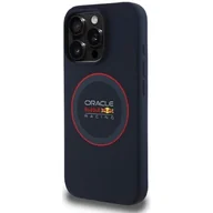 Etui i futerały do telefonów - Etui RED BULL Silicone Red Ring MagSafe do Apple iPhone 16 Pro Max Granatowy - miniaturka - grafika 1