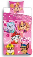 Pościel dla dzieci - Pościel dziecięca 135x200 Pościel Psi Patrol Skye Chase Marshall Bawełna - miniaturka - grafika 1