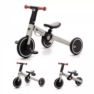 Rowerki trójkołowe - Rowerek trójkołowy Kinderkraft 4TRIKE Silver Grey - miniaturka - grafika 1