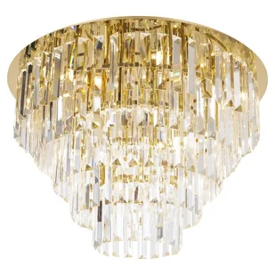 MAXLIGHT C0224 PLAFON MONACO ZŁOTY Ø 80 cm - Lampy sufitowe - miniaturka - grafika 1