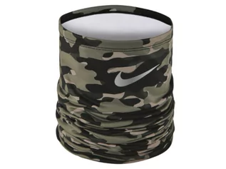 Czapki i chusty sportowe damskie - Komin chusta Nike Therma DRY Neck Wrap Moro Camo - grafika 1