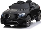 Pojazdy elektryczne dla dzieci - Mamido Dziecięce Auto Na Akumulator Mercedes Benz Glc 63S 4X4 Czarny - miniaturka - grafika 1