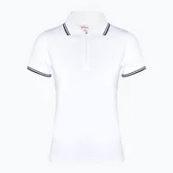 Sport OUTLET - Koszulka damska Wilson Team Polo bright white - miniaturka - grafika 1