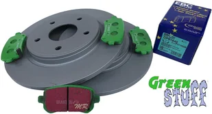Tylne klocki GreenStuff + tarcze hamulcowe 305mm EBC seria PREMIUM Dodge Caravan 2008- - Tarcze hamulcowe - miniaturka - grafika 12