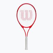 Tenis ziemny - Wilson Zestaw do tenisa dziecięcy Roger Federer Starter Set 25 czerwony WR082910F - miniaturka - grafika 1