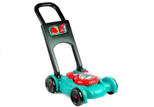 Zestaw ogrodnika kosiarka kask kanister - Leantoys - Zabawki militarne - miniaturka - grafika 1