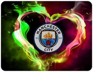 Podkładki pod mysz - PODKŁADKA POD MYSZKĘ MAN CITY Z IMIENIEM 23x19CM DO LAPTOPA - miniaturka - grafika 1