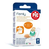 Apteczki i materiały opatrunkowe - PIC PIC Family plaster antybakteryjny mix 20szt - miniaturka - grafika 1