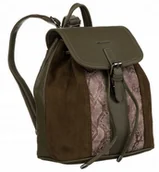 Plecaki - Plecak damski David Jones 6885-2 khaki - DAVID JONES - miniaturka - grafika 1