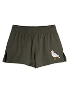 Spodenki damskie - MINI RODINI Szorty sportowe 2523012799 Czarny Regular Fit - miniaturka - grafika 1