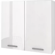Toaletki - Szafka wisząca NEO Nowoczesnych 60 cm biała POŁYSK - miniaturka - grafika 1