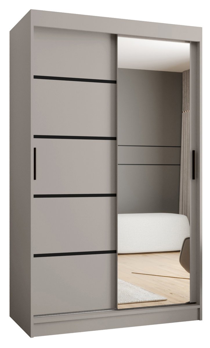 Szafa przesuwna RUBINO V2 120 gł. 62 kaszmir