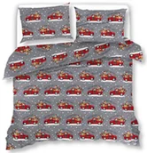 Pościel - Pościel Z Mikrofibry 200X220 Świąteczne Pieski 20990 - miniaturka - grafika 1