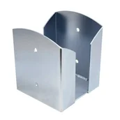 Inne mocowania - PSPW160 PODSTAWA SŁUPA PRZYKRĘCANA DO BETONU 160mm - miniaturka - grafika 1