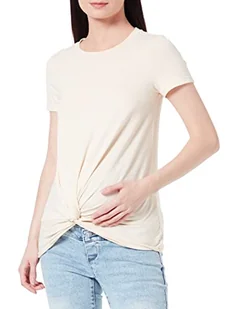 Mamalicious Damska koszulka Mlmacy S/S JRS Top A, Biały szary, S - Koszulki i topy damskie - miniaturka - grafika 1