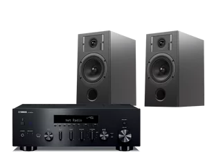Yamaha R-N600A (czarny) + Diva 3 (czarny) - Zestawy stereo - miniaturka - grafika 1