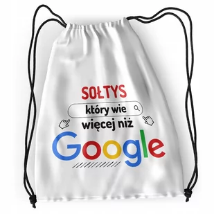 Plecak Dla Sołtysa Sportowy Szkolny Worek Torba z Nadrukiem ze Zdjęciem - Plecaki worki - miniaturka - grafika 1