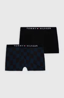 Majtki dla dzieci - Tommy Hilfiger bokserki dziecięce 2-pack kolor granatowy - grafika 1