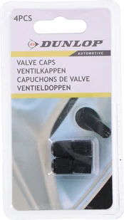 Dunlop Nakrętki na wentyle SV/AV 13x9,7mm x4 E-05828 - Akcesoria wulkanizacyjne - miniaturka - grafika 1