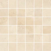 Płytki ceramiczne - Mozaika Quenos beige mat rectified 29,8x29,8 Opoczno - miniaturka - grafika 1