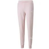 Spodnie damskie - Spodnie Damskie Puma Power Graphic Pants Różowe 847115 16-L - miniaturka - grafika 1