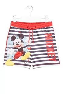 Disney Chłopięce szorty kąpielowe Mickey, Czerwona, 7 lat - Kąpielówki dla chłopców - miniaturka - grafika 1