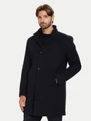 Płaszcze męskie - Bugatti Płaszcz przejściowy 821429-84220 Granatowy Regular Fit - miniaturka - grafika 1