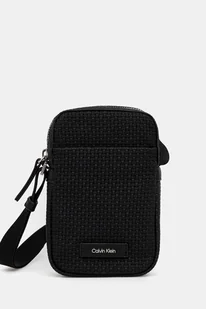 Calvin Klein saszetka kolor czarny LV04D3221G - Nerki - miniaturka - grafika 1