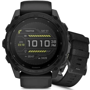 Garmin Tactix 8 SOLAR ELITE 51 mm 010-03407-11 + PASEK Czarny - Smartwatch - miniaturka - grafika 2