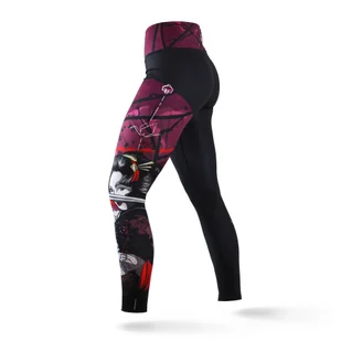 Legginsy sportowe damskie Ground Game Tsuru Warrior - Kimona, stroje i obuwie - miniaturka - grafika 1