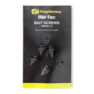 Inne akcesoria dla wędkarzy - RIDGEMONKEY RIDGEMONKEY RM Tec Hook Ring Bait Screws 5szt - miniaturka - grafika 1