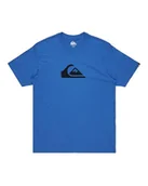 Koszulki męskie - Quiksilver Koszulka z krótkim rękawem COMP Logo SS Męska niebieska S - miniaturka - grafika 1