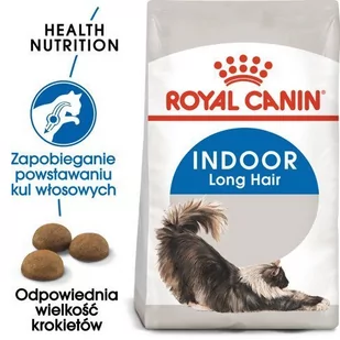 Royal Canin Indoor Long Hair 2 kg - Sucha karma dla kotów - miniaturka - grafika 1