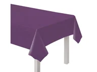 Dekoracje i nakrycia stołu na imprezę - Obrus papierowy fioletowy - 137 x 274 cm - 1 szt. - miniaturka - grafika 1