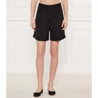 Spodenki damskie - Tommy Hilfiger Szorty Regular Fit z dodatkiem lnu - miniaturka - grafika 1