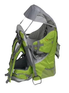 GUTO SPORT BABY BACKPACK DELUXE GREEN, NOSIDŁO TURYSTYCZNE - Nosidełka dla dzieci - miniaturka - grafika 1