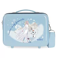 Kosmetyczki, organizery i kuferki - Disney Frozen Adventure of My Mind kosmetyczka, dopasowana, niebieska, 29 x 21 x 15 cm, sztywna, ABS 9,14 l - miniaturka - grafika 1