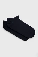 Skarpetki męskie - Calvin Klein Skarpetki (2-pack) męskie kolor granatowy - miniaturka - grafika 1